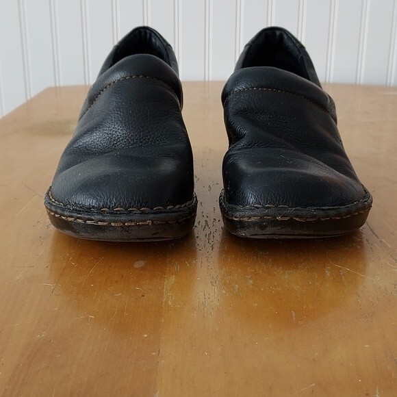 B.O.C Born of Concept Black 8.5 Clogs Slip On Nurse Work Shoes‎ - Picture 3 of 9
